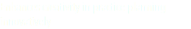 Enhances creativity in practice planning innovatively